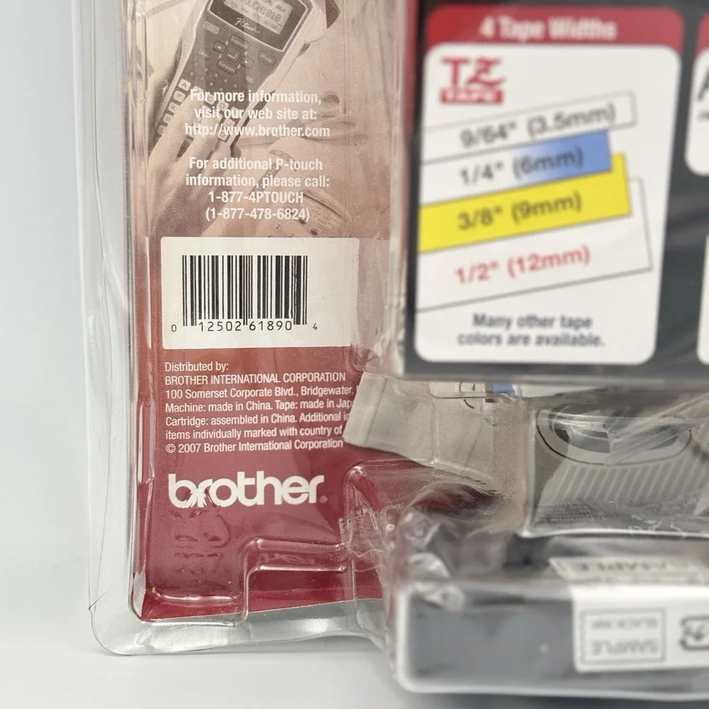 Brother Portable Labeler Label Maker Model PT-1010R Home Office